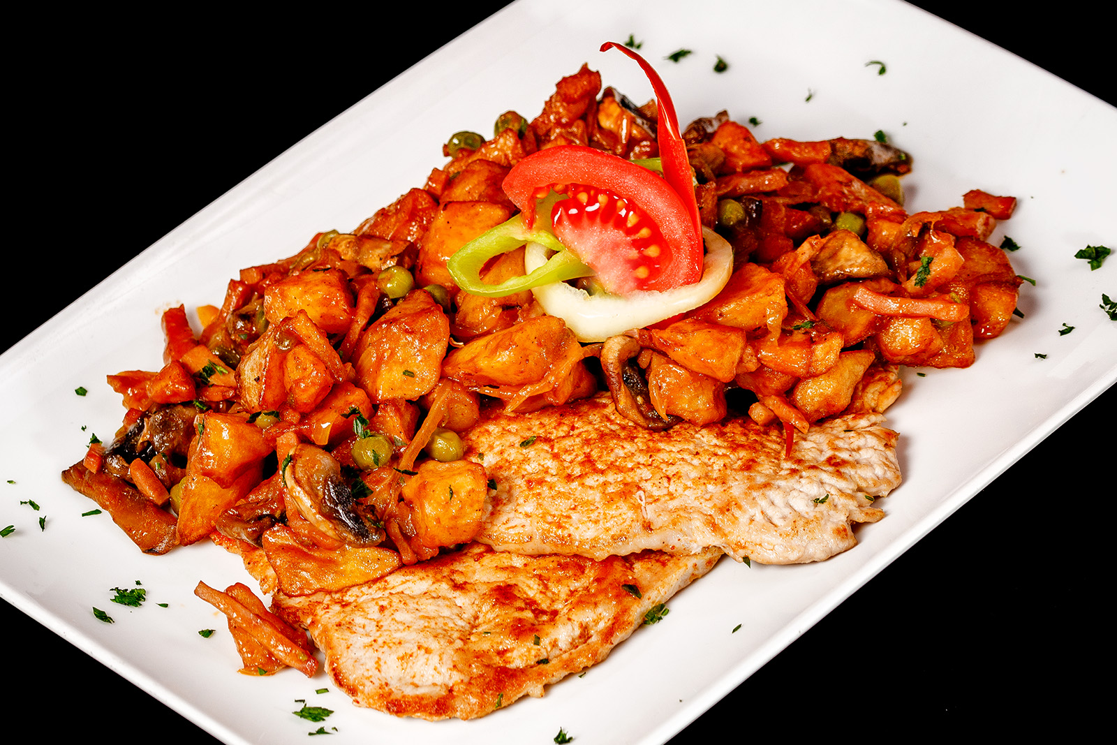 Roston karaj jóasszony-raguval