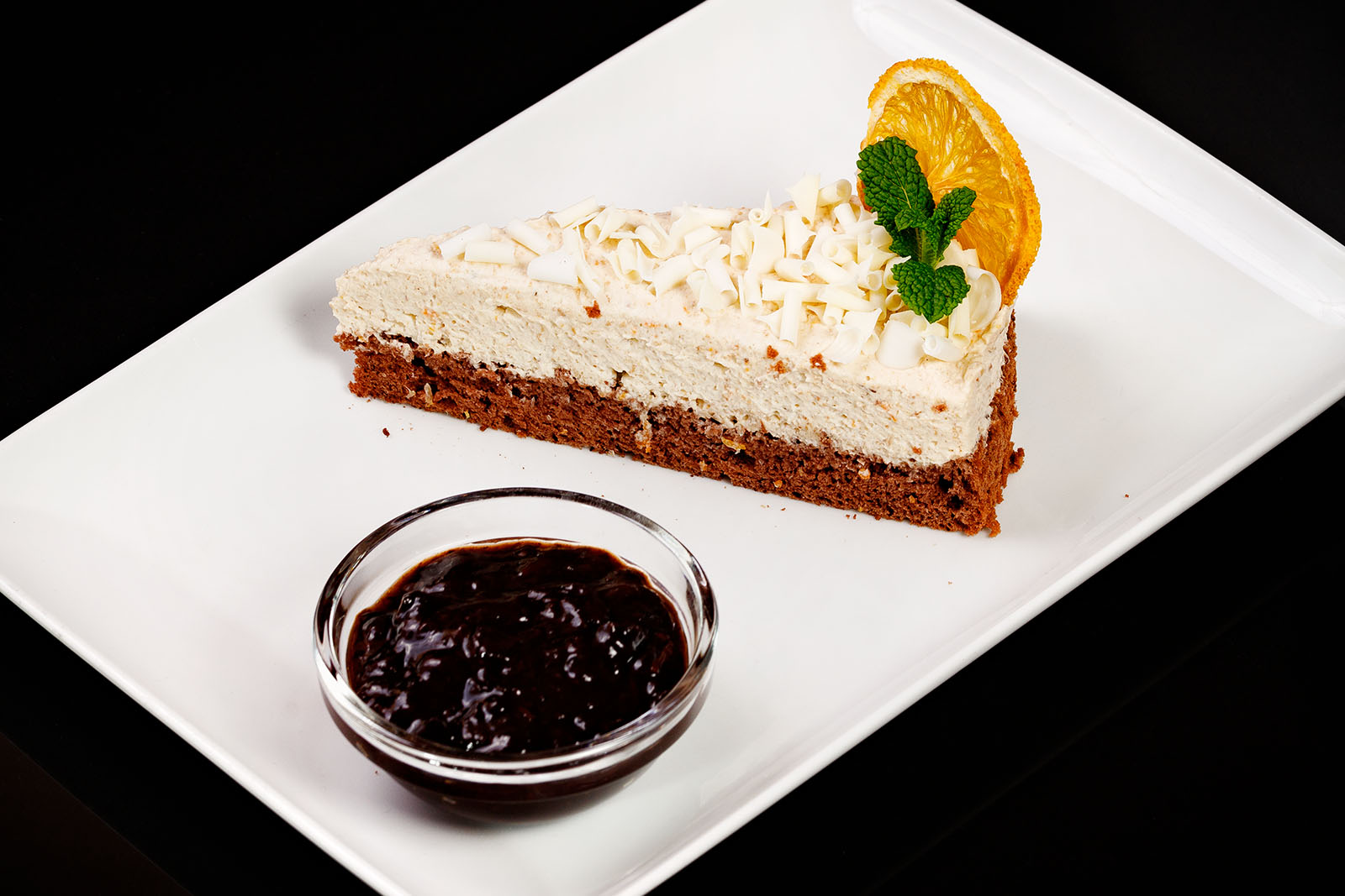 Gesztenye torta részeges szilva raguval